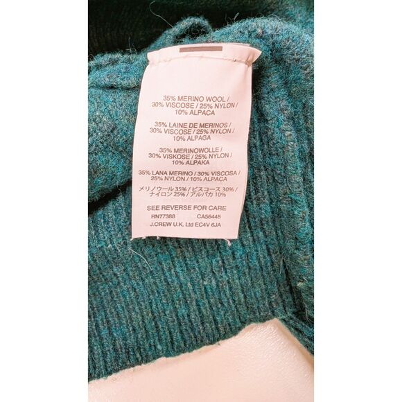 J Crew Emerald Slim Fit Wool Blend Sweater, Men's M - Picture 5 of 5